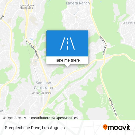 Mapa de Steeplechase Drive