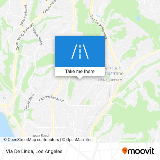 Mapa de Via De Linda
