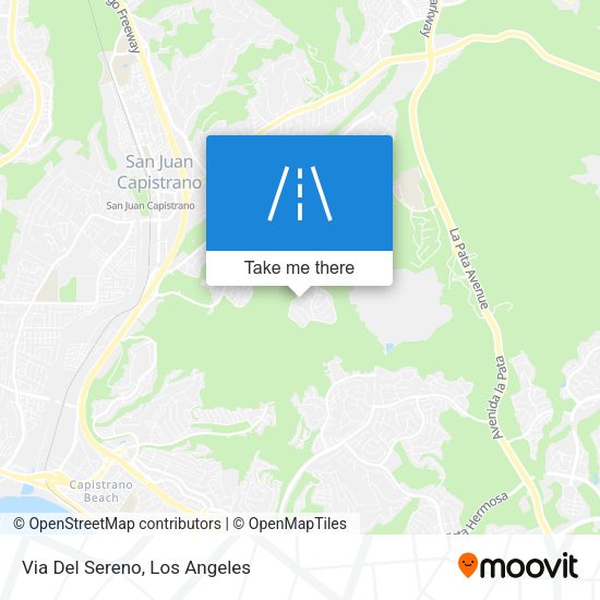 Mapa de Via Del Sereno