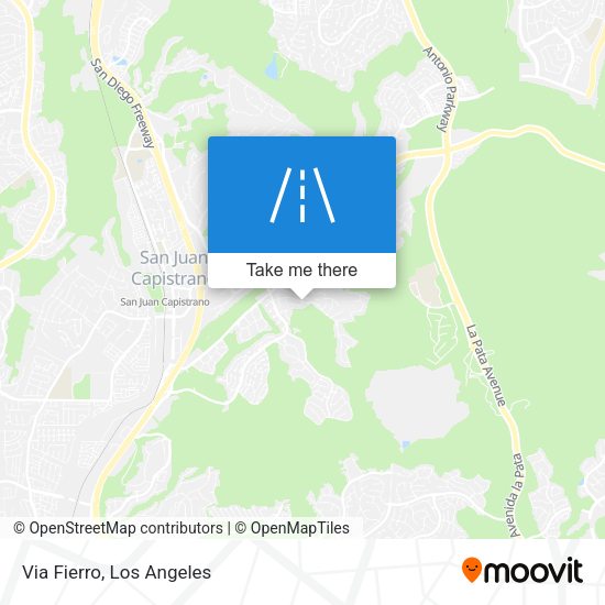 Mapa de Via Fierro