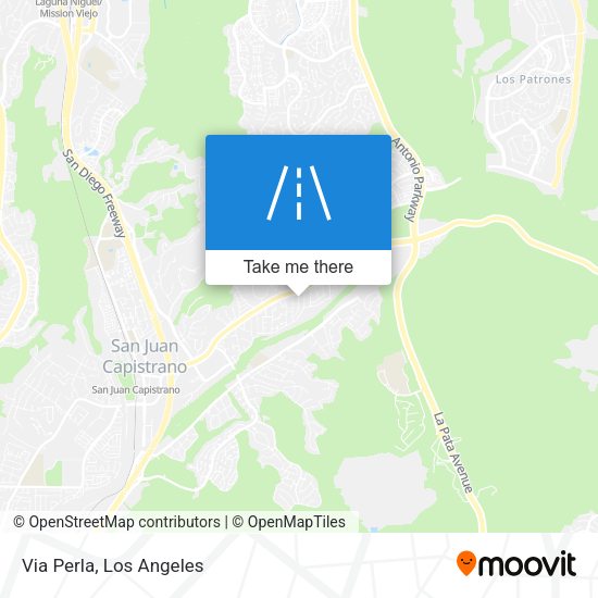 Mapa de Via Perla