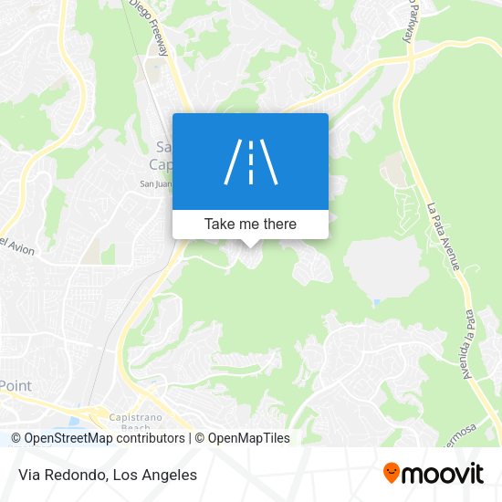 Mapa de Via Redondo