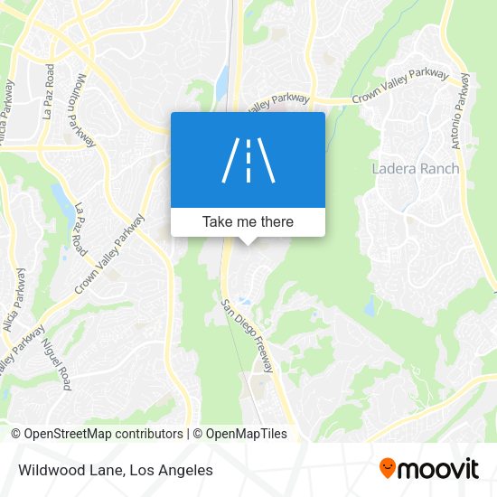Mapa de Wildwood Lane