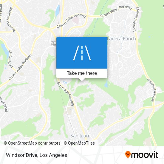 Mapa de Windsor Drive