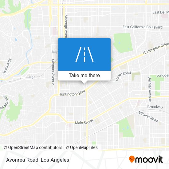 Mapa de Avonrea Road