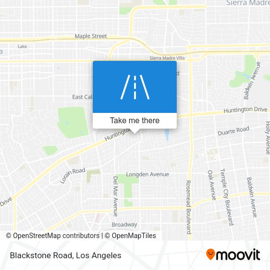 Mapa de Blackstone Road