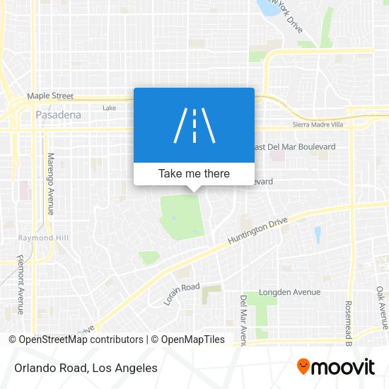 Mapa de Orlando Road