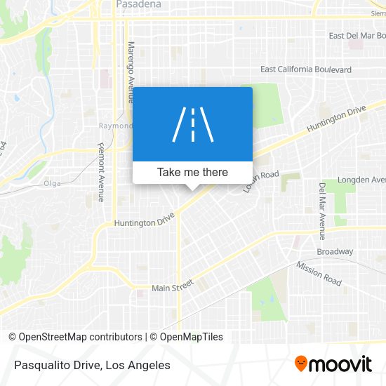 Pasqualito Drive map