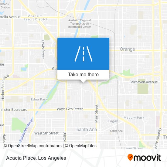 Mapa de Acacia Place