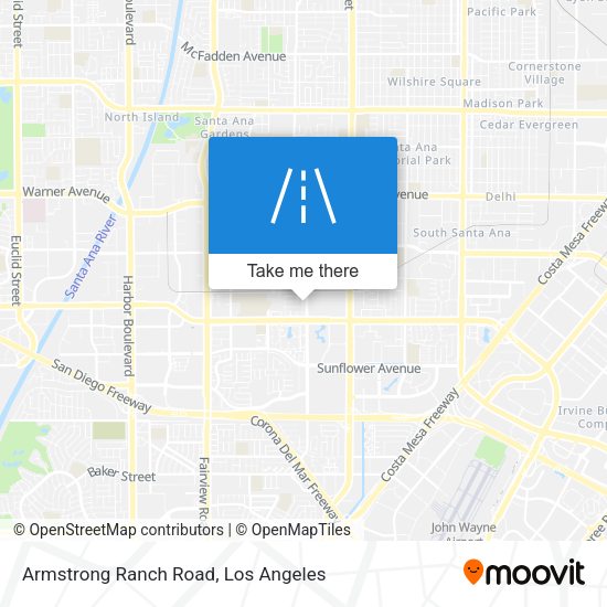Mapa de Armstrong Ranch Road
