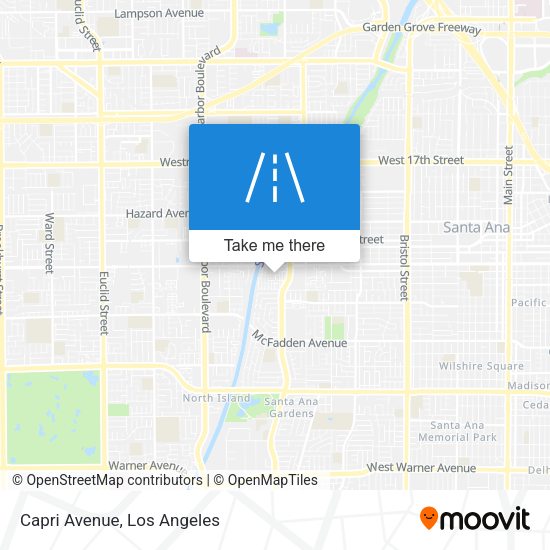 Mapa de Capri Avenue