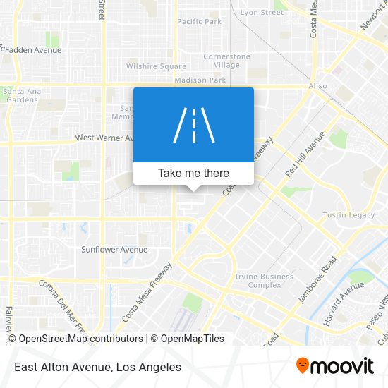 East Alton Avenue map