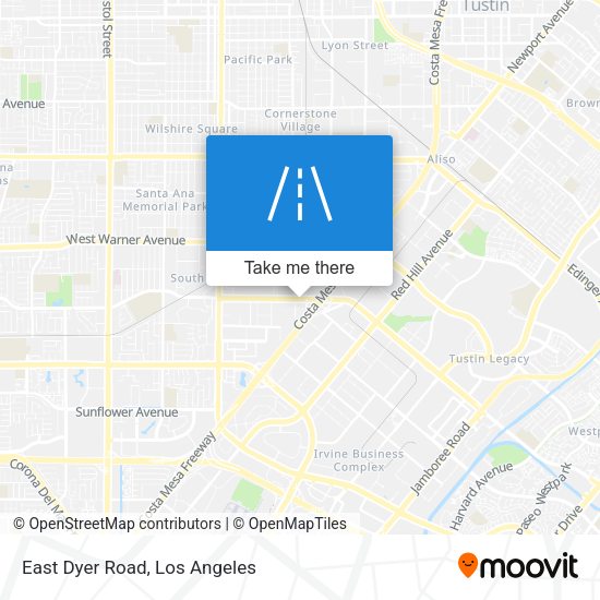 Mapa de East Dyer Road