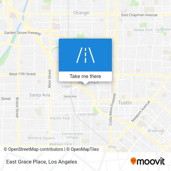 Mapa de East Grace Place