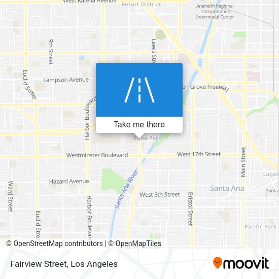 Fairview Street map