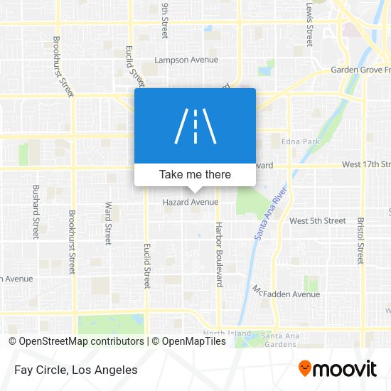 Mapa de Fay Circle