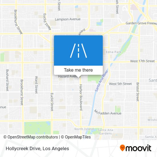 Hollycreek Drive map