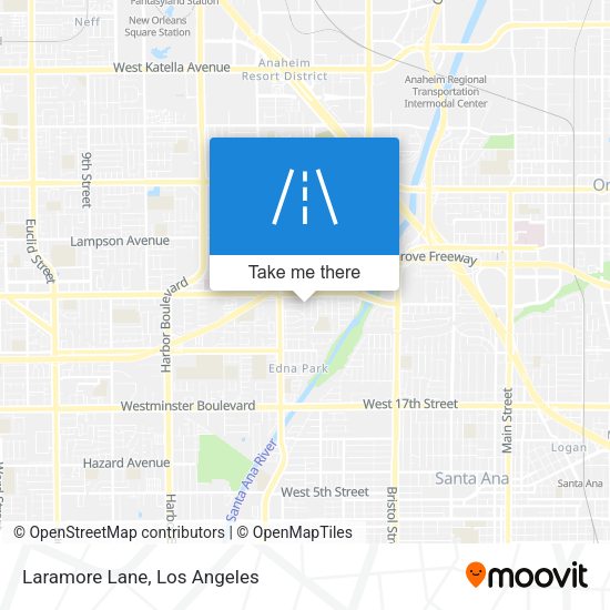 Laramore Lane map