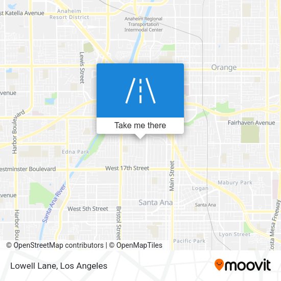 Mapa de Lowell Lane