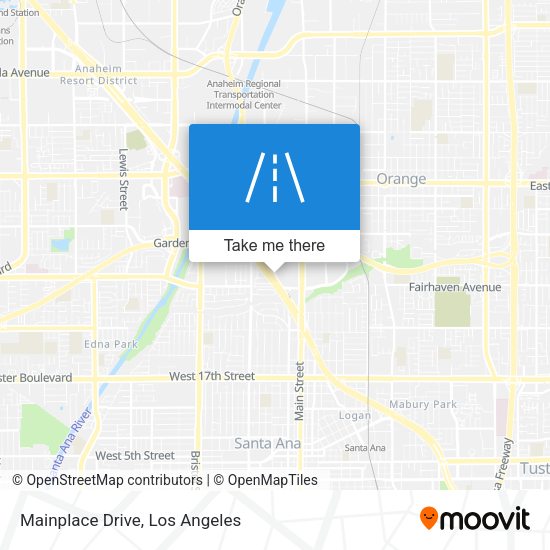 Mapa de Mainplace Drive
