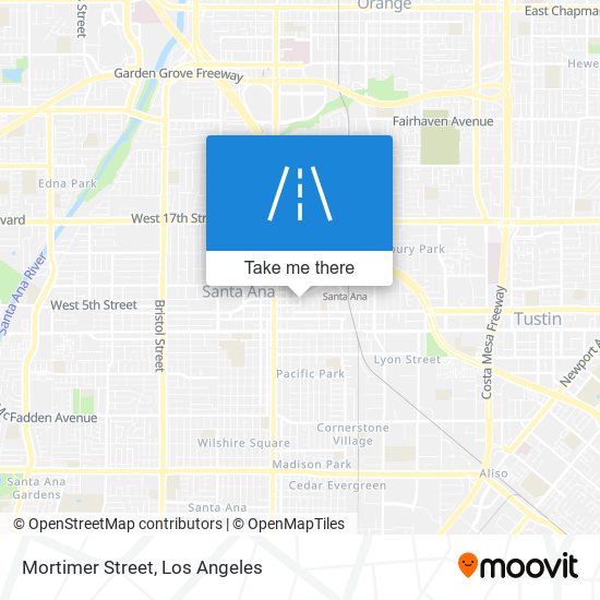 Mapa de Mortimer Street