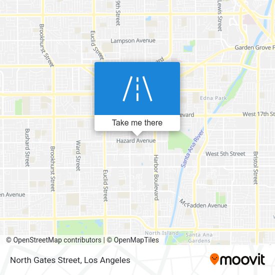 Mapa de North Gates Street