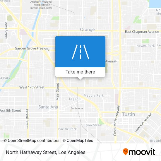 Mapa de North Hathaway Street