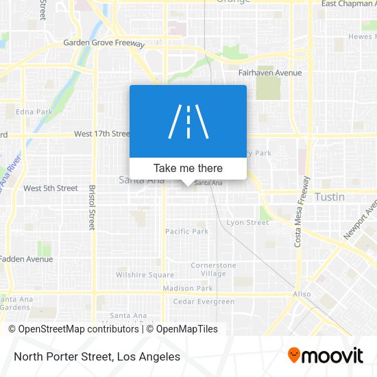 Mapa de North Porter Street