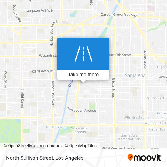 Mapa de North Sullivan Street