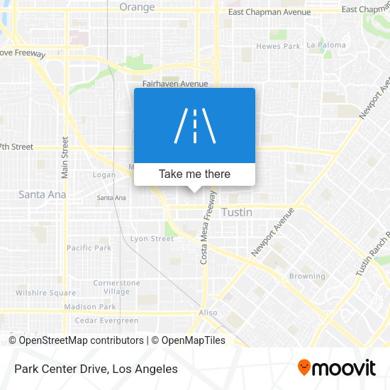 Park Center Drive map