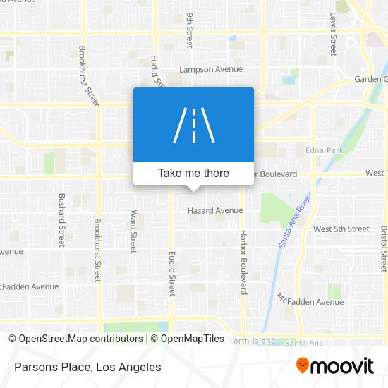 Mapa de Parsons Place