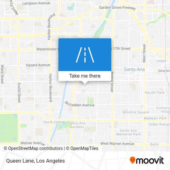 Mapa de Queen Lane