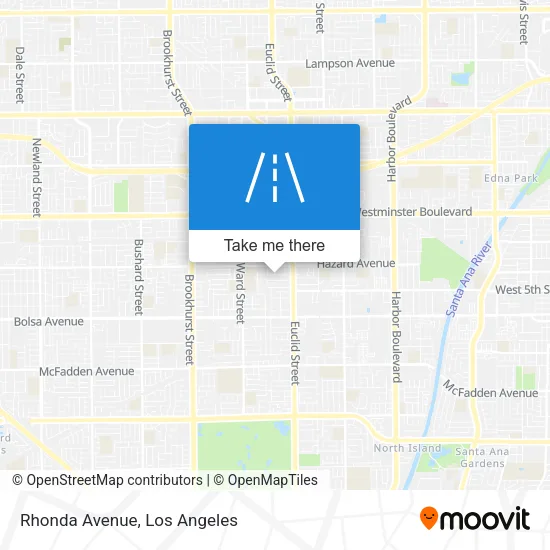 Mapa de Rhonda Avenue