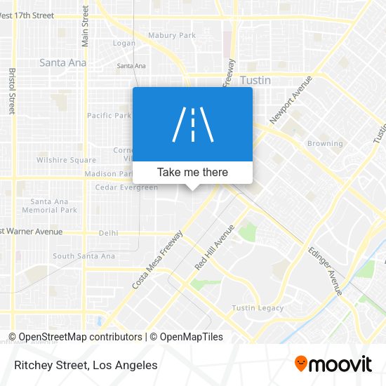 Mapa de Ritchey Street