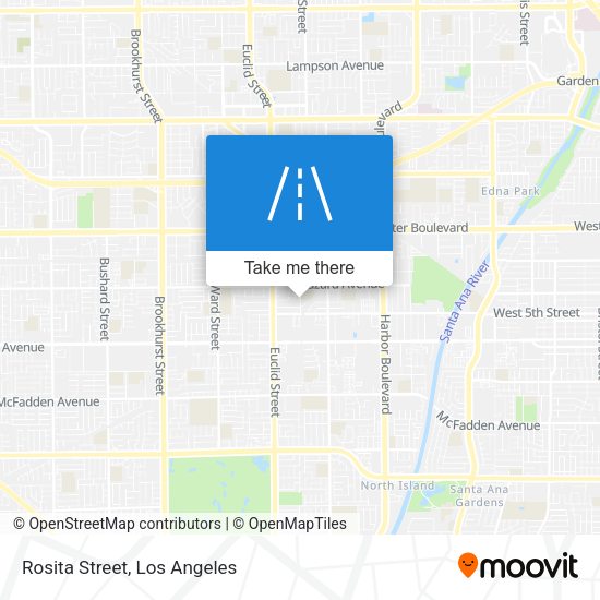 Mapa de Rosita Street