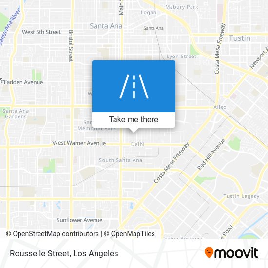 Rousselle Street map