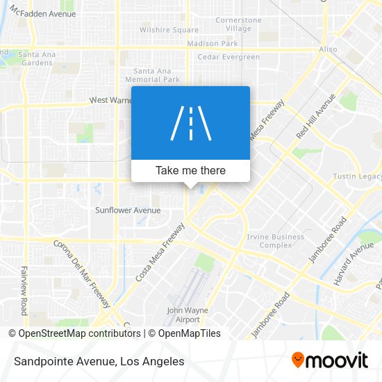 Sandpointe Avenue map