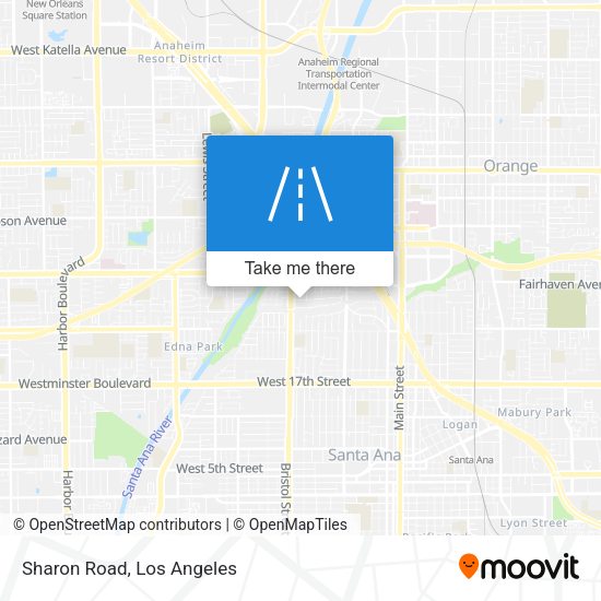 Mapa de Sharon Road