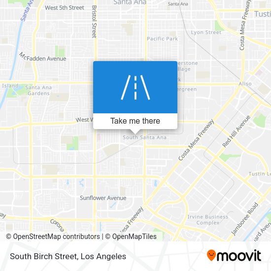 Mapa de South Birch Street