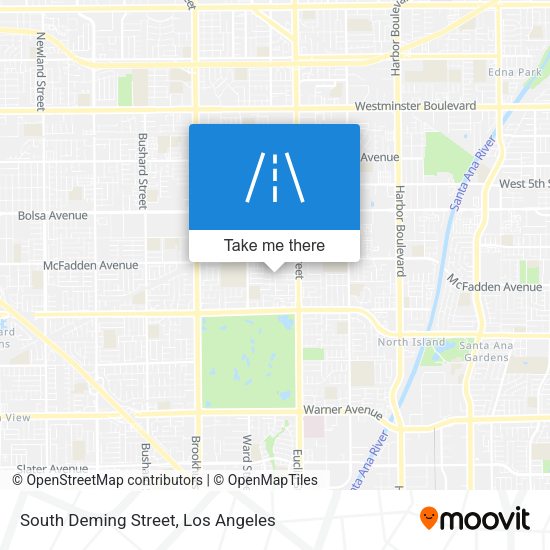 Mapa de South Deming Street