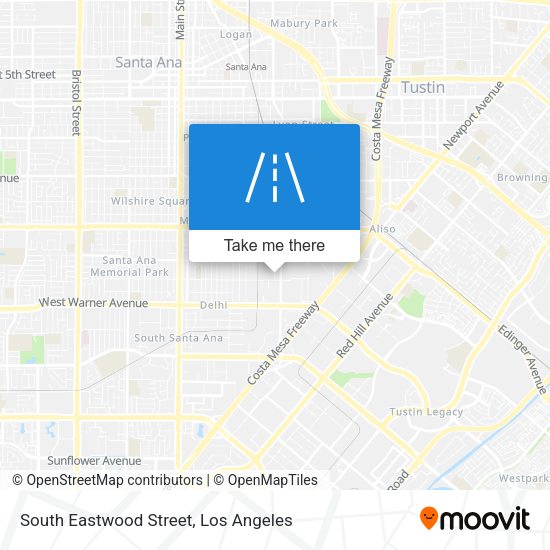 Mapa de South Eastwood Street