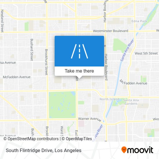 South Flintridge Drive map