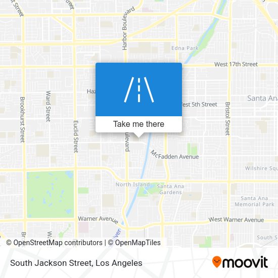 Mapa de South Jackson Street