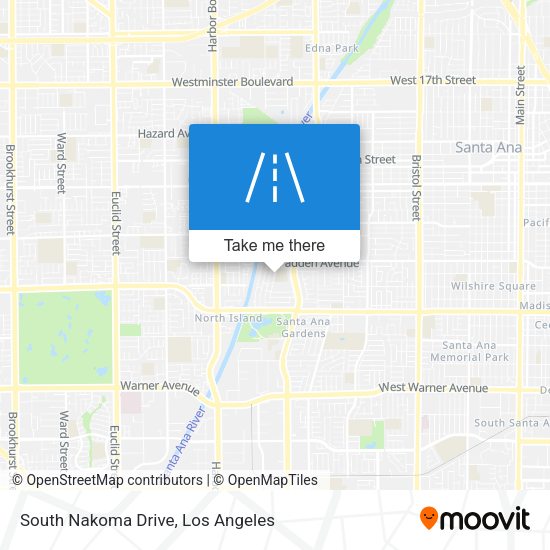Mapa de South Nakoma Drive