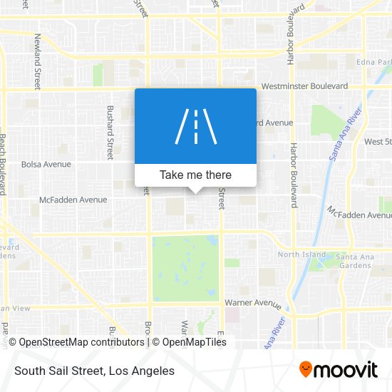South Sail Street map