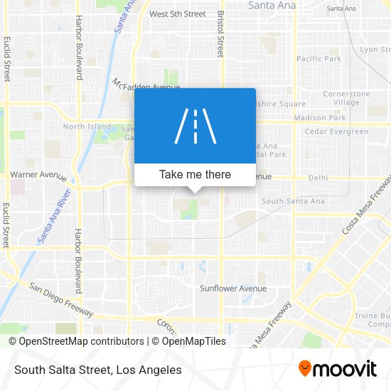 South Salta Street map