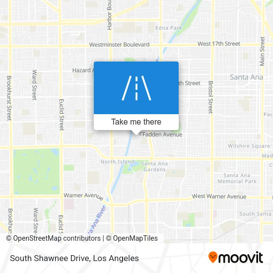 South Shawnee Drive map