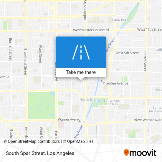 Mapa de South Spar Street