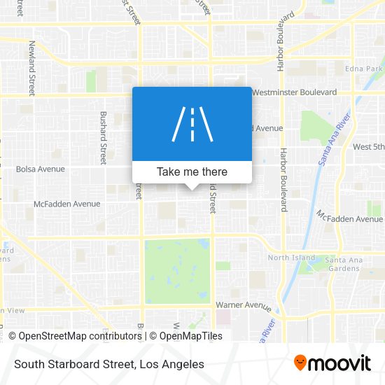 South Starboard Street map