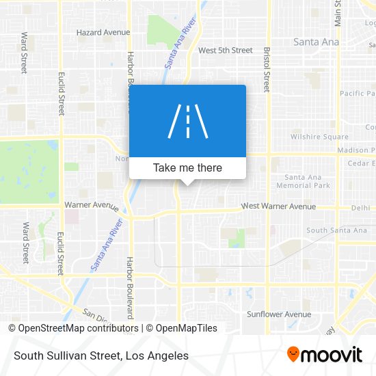 Mapa de South Sullivan Street